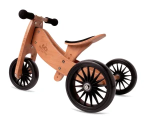 Kinderfeets, Gift Guide Things That Go | Eco>Tiny Tot PLUS - Tricycle & Balance Bike 2-in-1 - BAMBOO - 18M+