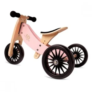Kinderfeets, Things That Go | 1st Birthday>Tiny Tot PLUS 2-in-1 - Tricycle & Balance Bike - ROSE - 18M+