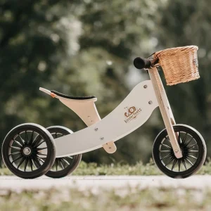 Kinderfeets, Things That Go | 1st Birthday>Tiny Tot PLUS 2-in-1 - Tricycle & Balance Bike - SILVER SAGE - 18M+