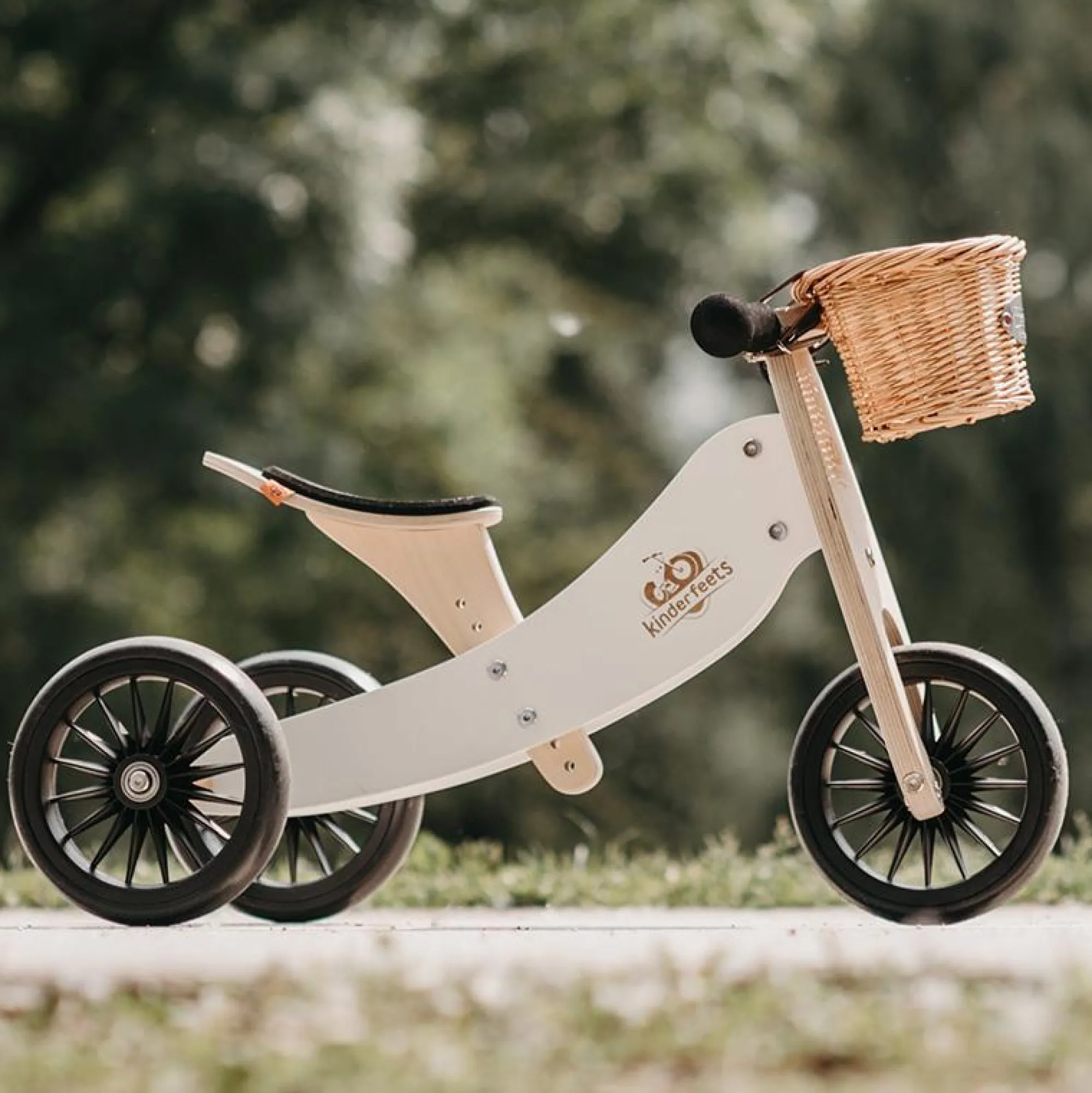 tiny_tot_plus_in__tricycl_1.webp Kinderfeets, Things That Go | 1st Birthday>Tiny Tot PLUS 2-in-1 - Tricycle & Balance Bike - SILVER SAGE - 18M+