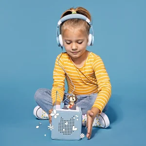 Tonies Travel>Foldable Headphones - Light Blue