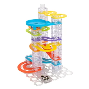 Fat Brain Toy Co Open Ended Play>Trestle Tracks - 73 Piece Builder Set - 8+