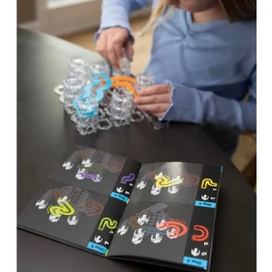 Fat Brain Toy Co Open Ended Play>Trestle Tracks - 73 Piece Builder Set - 8+