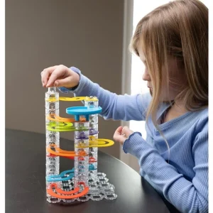 Fat Brain Toy Co Open Ended Play>Trestle Tracks - 73 Piece Builder Set - 8+