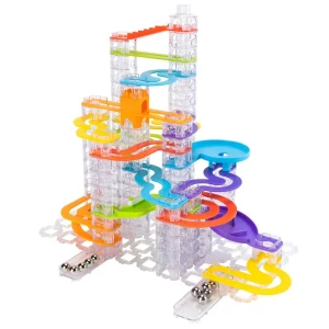 Fat Brain Toy Co Open Ended Play>Trestle Tracks - 124 Piece Deluxe Set - 8+