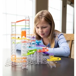 Fat Brain Toy Co Open Ended Play>Trestle Tracks - 124 Piece Deluxe Set - 8+