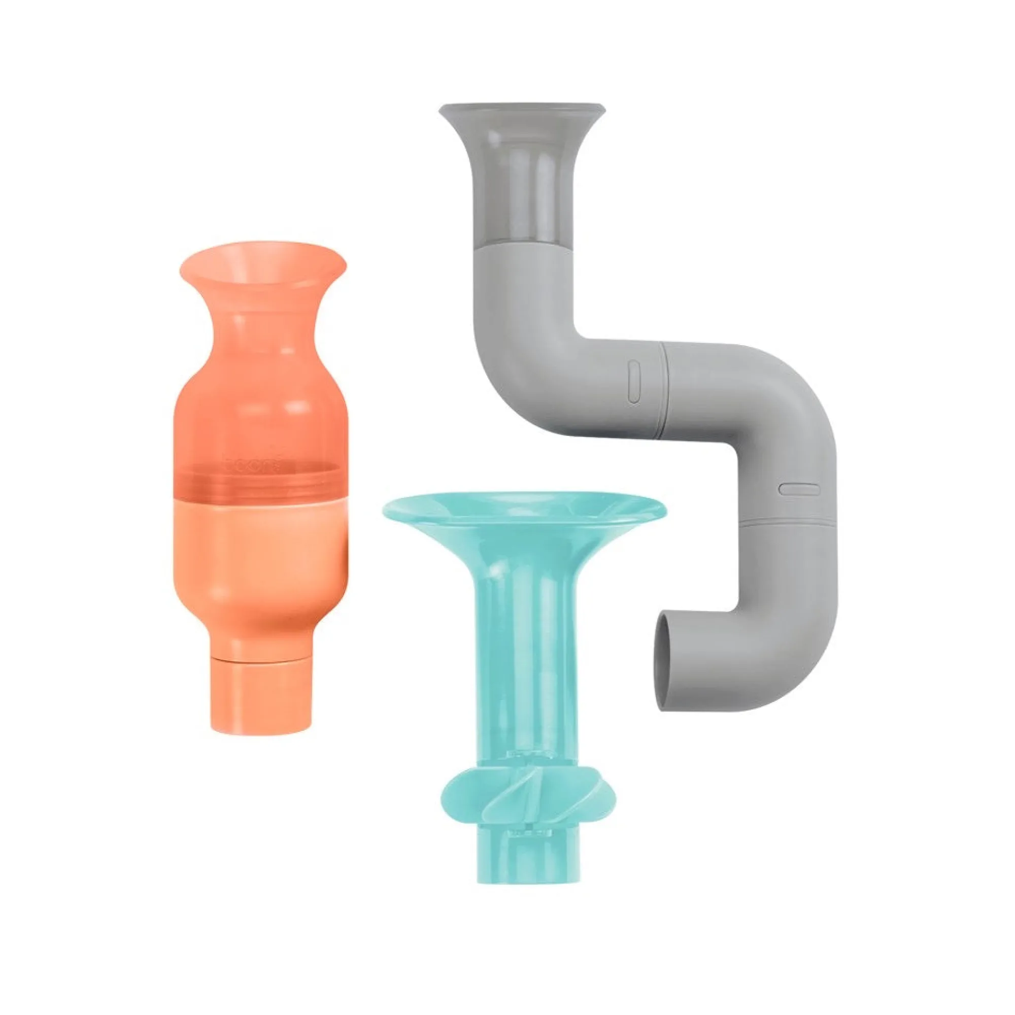 tubes__aqua__grey__m_0.webp BOON Bath Time | 1st Birthday>TUBES - Aqua / Grey - 12M+
