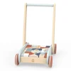 Speedy Monkey Wooden Toys | 1st Birthday>Walker with 27 Blocks - 12M+