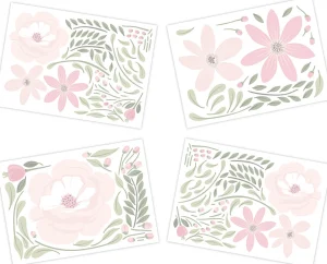 Lolli Living Decor>Wall Decal Set - Meadow Flowers