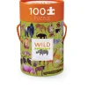 Crocodile Creek Puzzles>36 Wild Animals Puzzle - 100 pieces - 5+