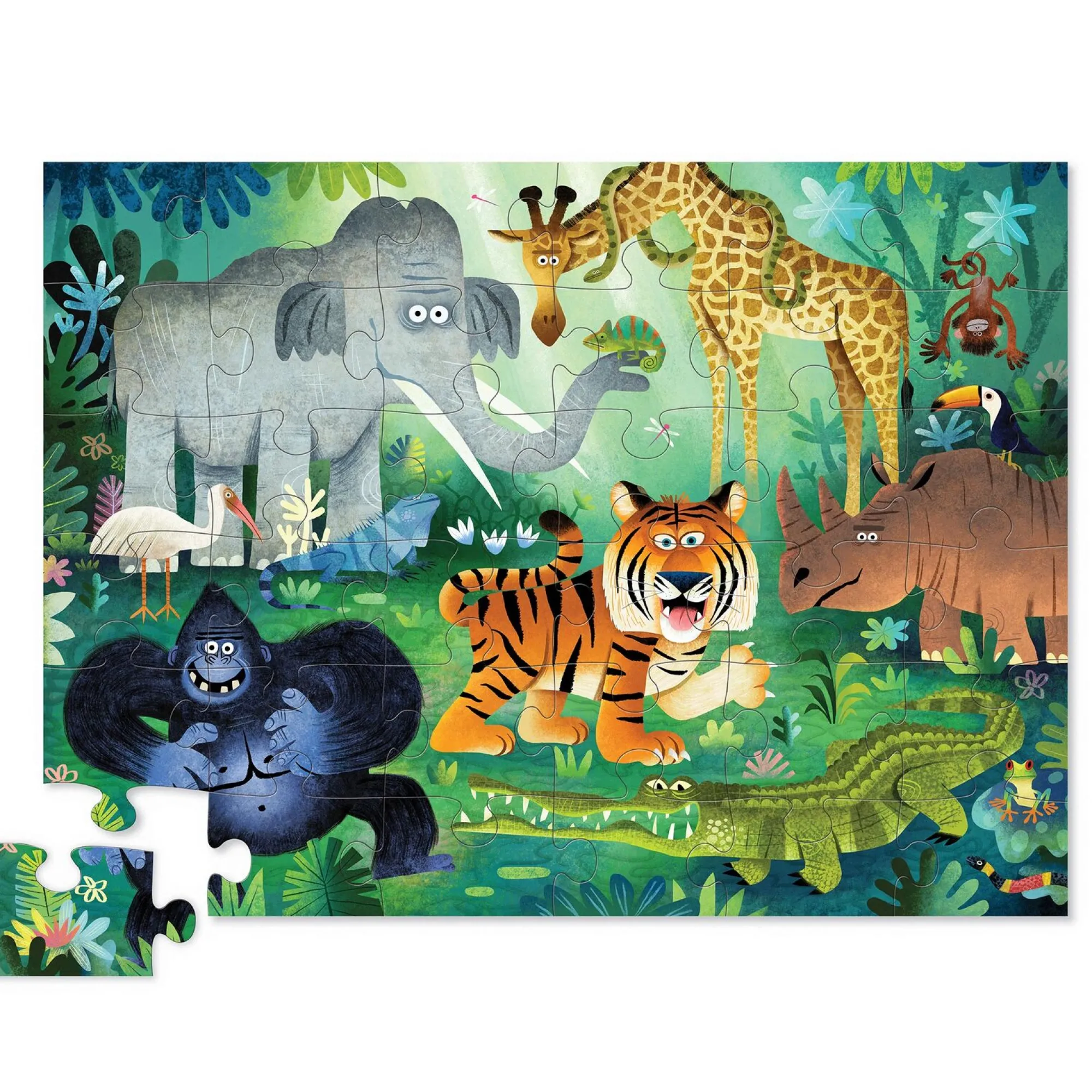 wild_kingdom___1.webp Crocodile Creek Puzzles>Wild Kingdom - 3+