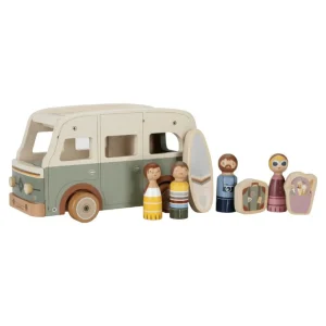 Little Dutch Travel | 1st Birthday>Wooden Vintage Campervan Toy - 18M+ (due Feb)