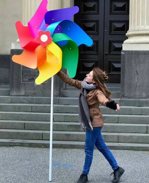 Whirly Garden>Zeus Windmill - Great for events!