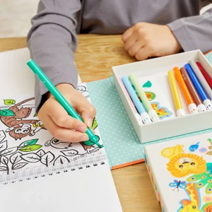 Tiger Tribe Travel | Art & Craft>Zoo Colouring Set - 4+